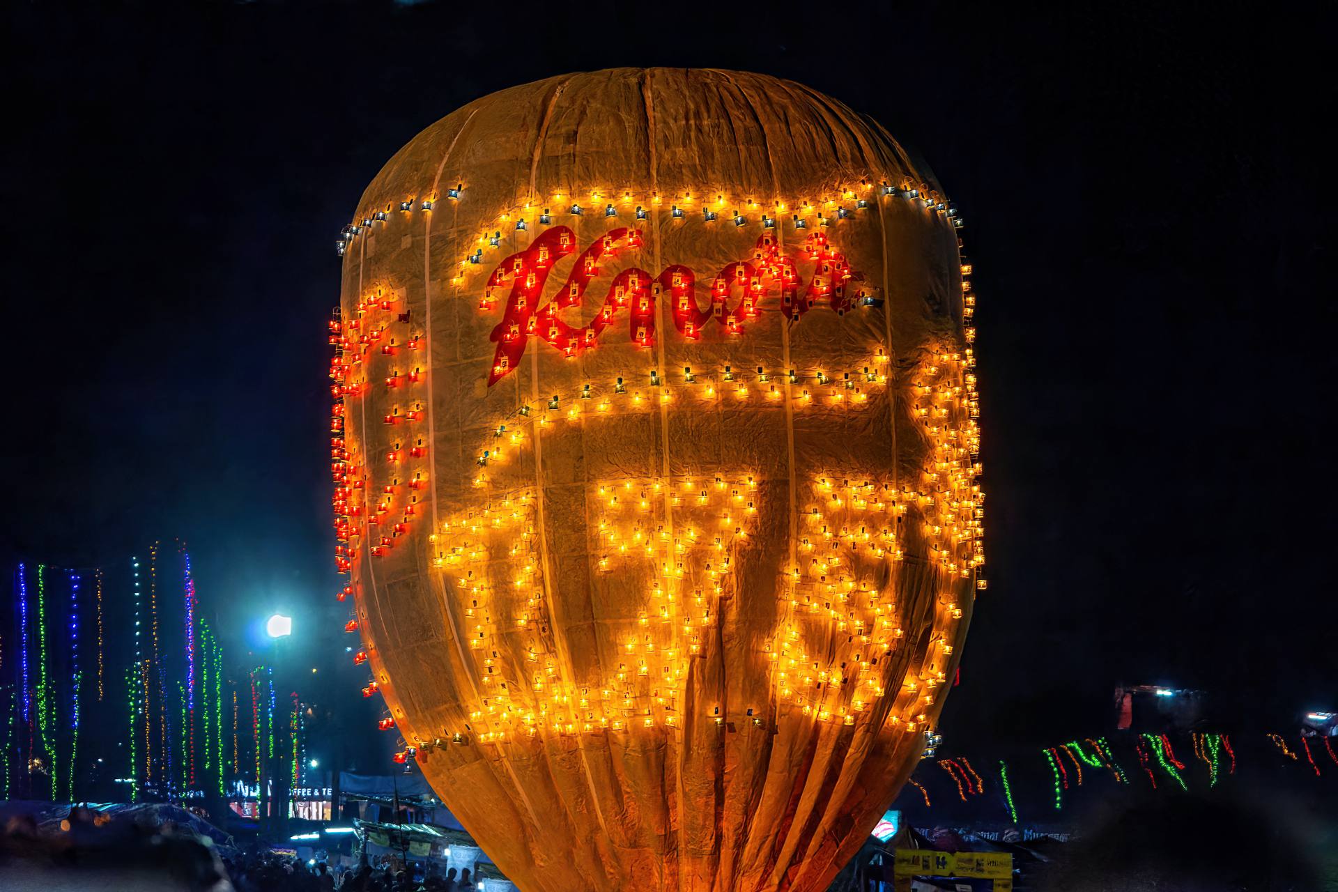 Taunggyi Heißluftballon-Festival